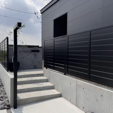 伊勢崎　群馬　外構　アプローチ