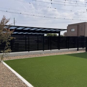 伊勢崎　群馬　外構　人工芝