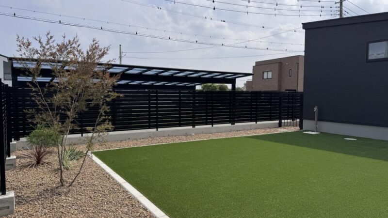伊勢崎市の人工芝施工例